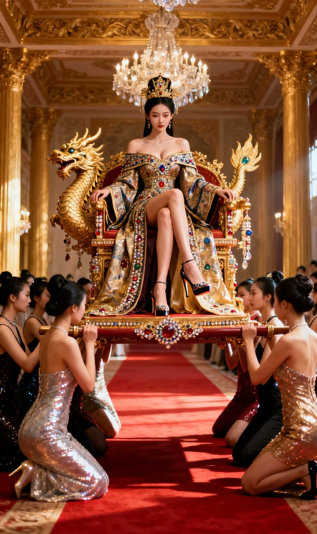 朝拜女帝威颜 1